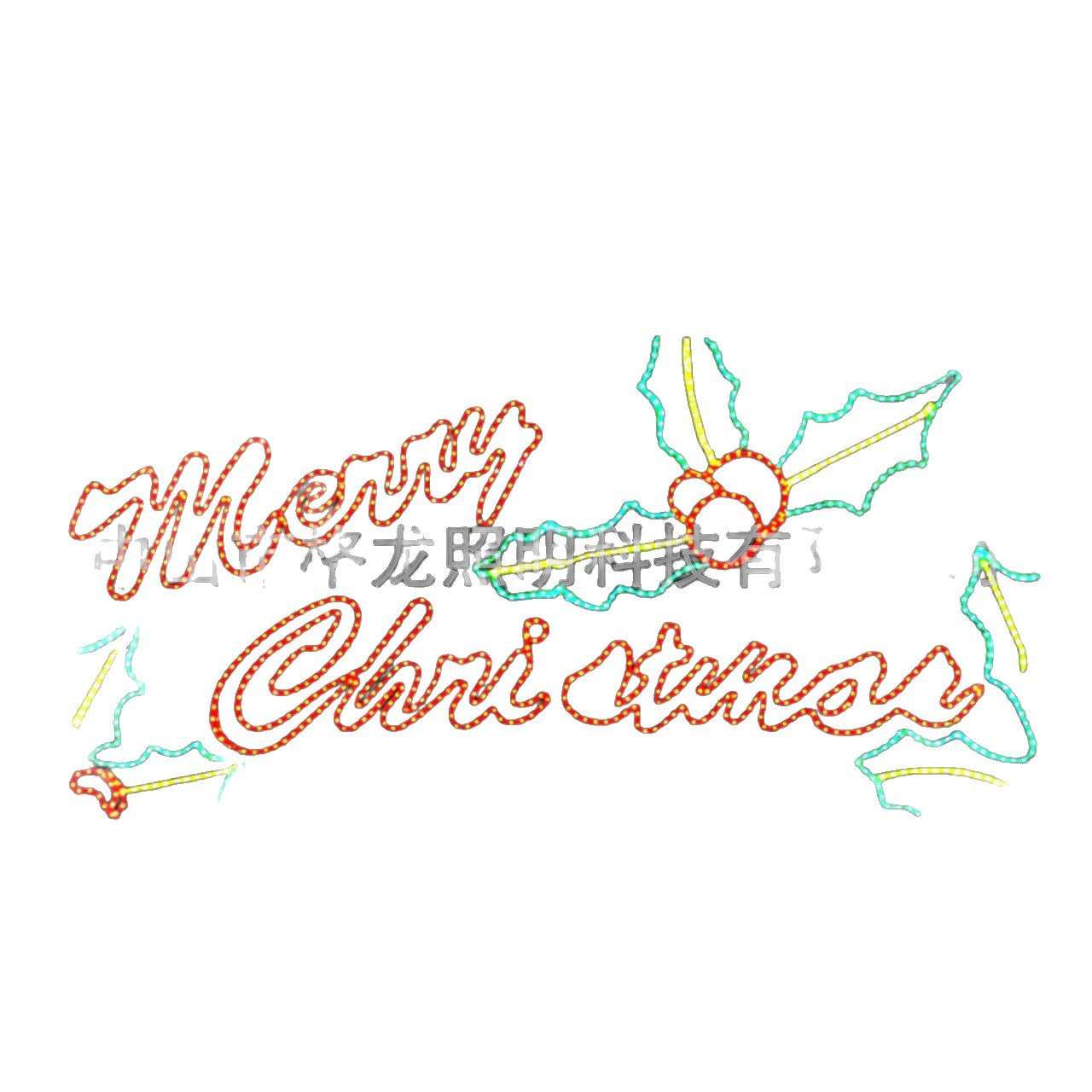 圣诞节街景造型灯LED霓虹灯户外防水节日彩灯街道亮化装饰景观灯 - 图2