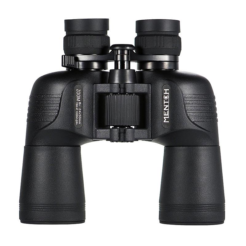 15型变倍8-24x50高清高倍双筒望远镜 户外野营手持便携望眼镜 - 图0
