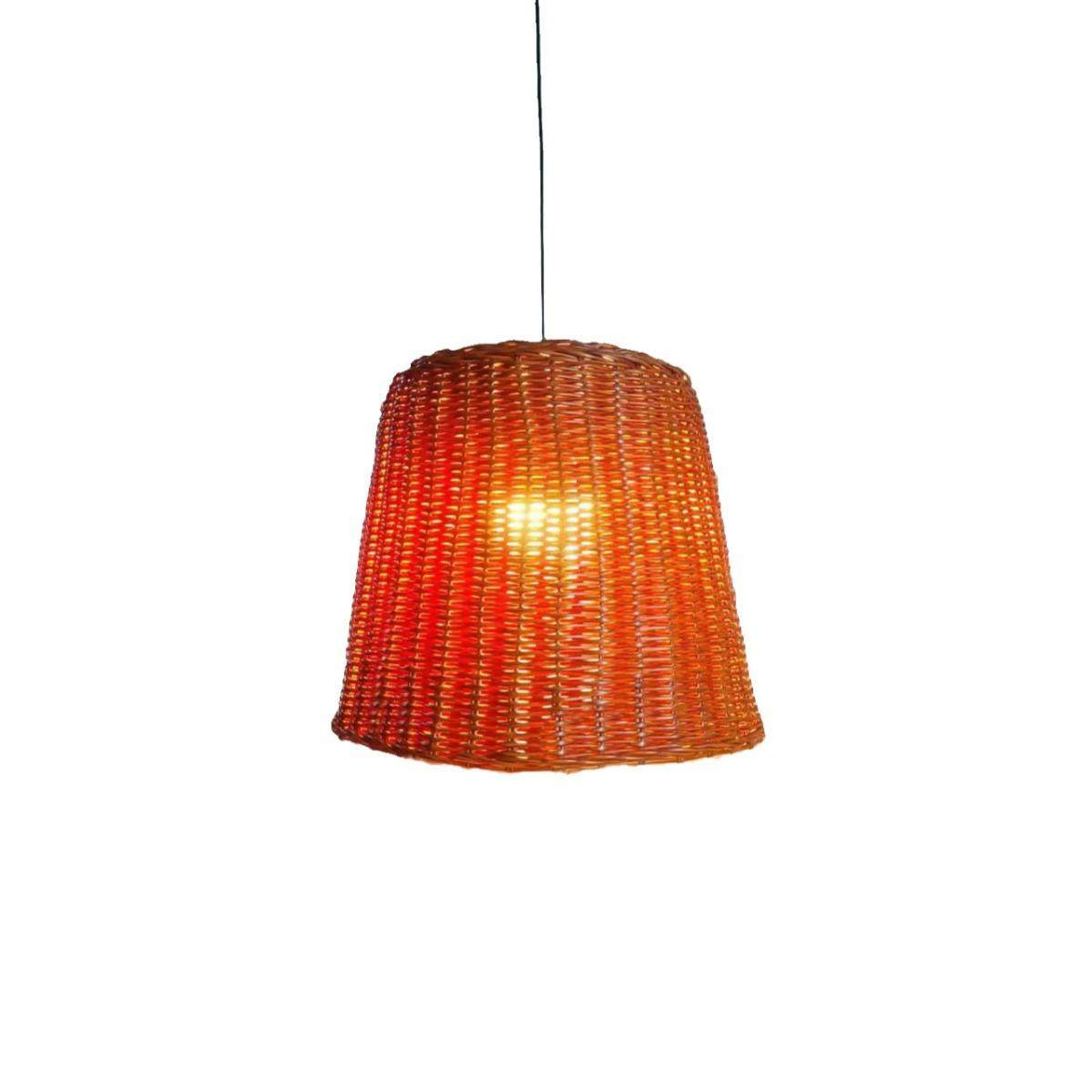 北欧风藤编民宿装饰摄影道具客厅卧室书房手工藤编织灯罩吊灯,淘宝优惠券,粉丝福利购,淘宝优惠卷