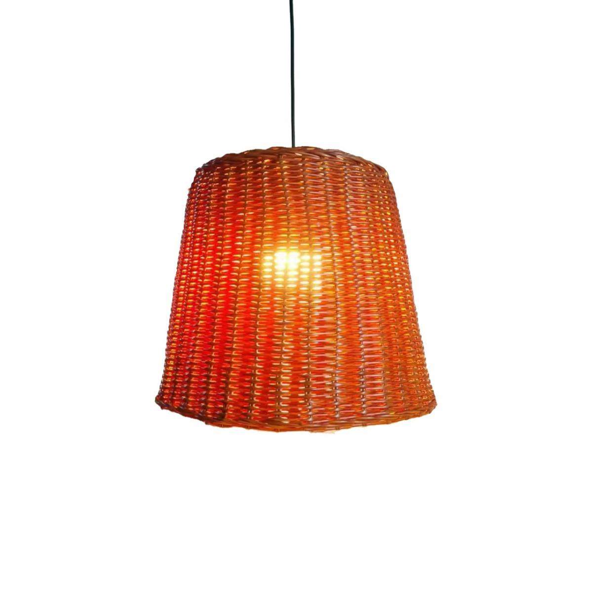 北欧风藤编民宿装饰摄影道具客厅卧室书房手工藤编织灯罩吊灯,淘宝优惠券,粉丝福利购,淘宝优惠卷