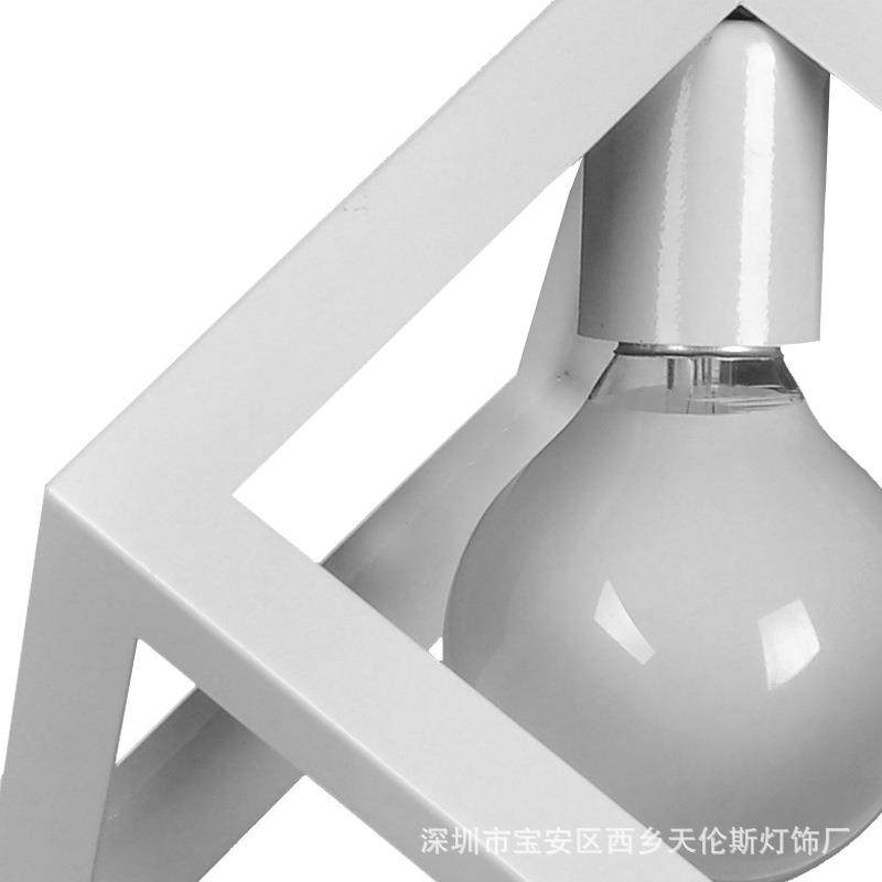 复古美式乡村方形餐吊灯四方创意吧台客厅灯具工业风loft铁艺吊灯,淘宝优惠券,粉丝福利购,淘宝优惠卷