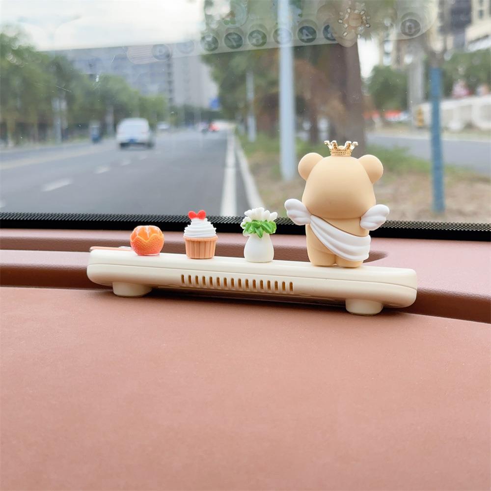 车载临时停车新款挪电话号码牌汽车可爱卡通香薰创意移内停靠摆件 - 图1