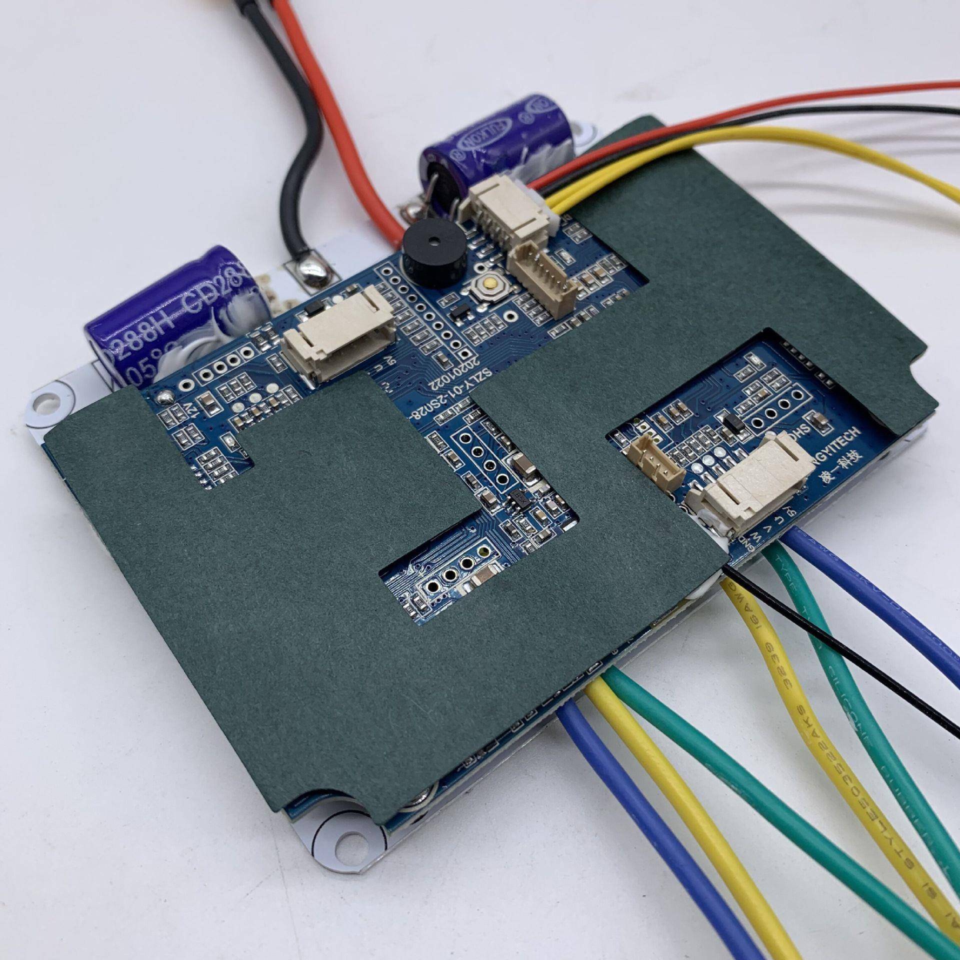 遥控电动四轮滑板车无刷电机控制器正弦波双驱控制板电调6s7s10s - 图0