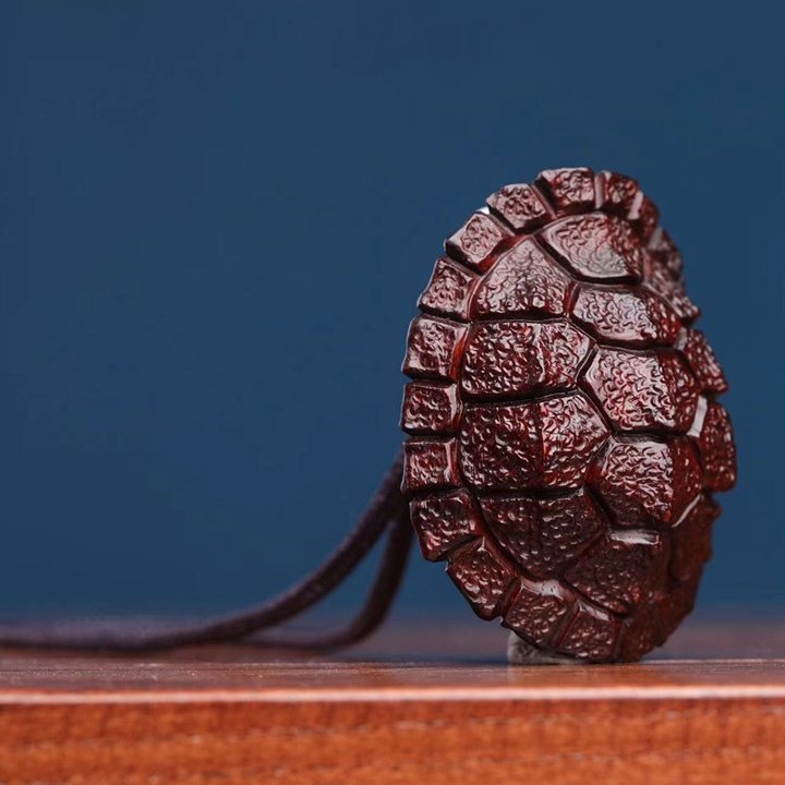 小叶紫檀木雕龟壳手把件实木雕刻富甲天下家居礼物客厅装饰工艺品,淘宝优惠券,粉丝福利购,淘宝优惠卷