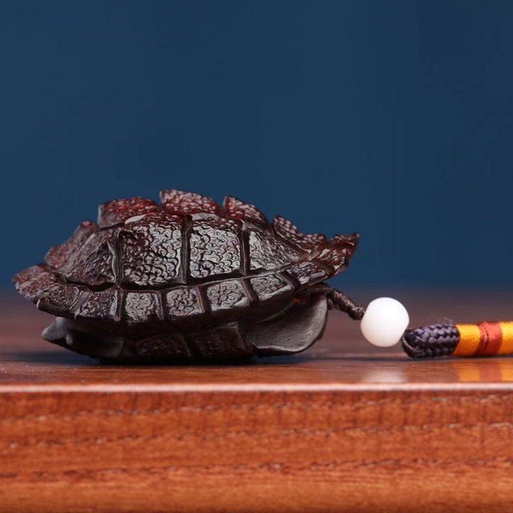 小叶紫檀木雕龟壳手把件实木雕刻富甲天下家居礼物客厅装饰工艺品,淘宝优惠券,粉丝福利购,淘宝优惠卷
