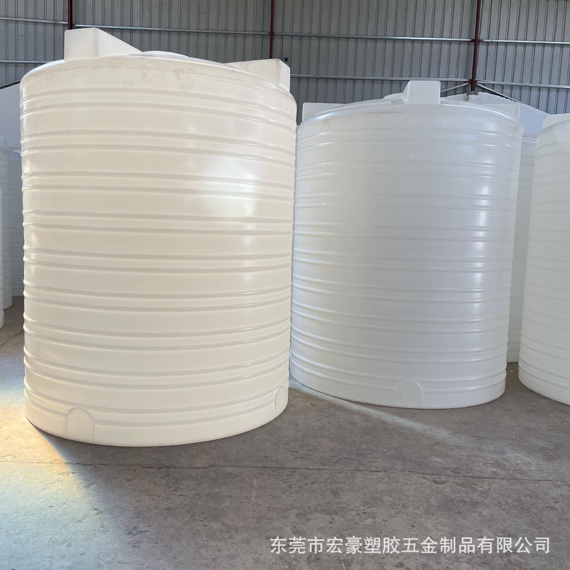 10立方耐腐蚀抗氧化水塔立式白胶桶搅拌桶储罐溶药桶10吨储水罐 - 图0