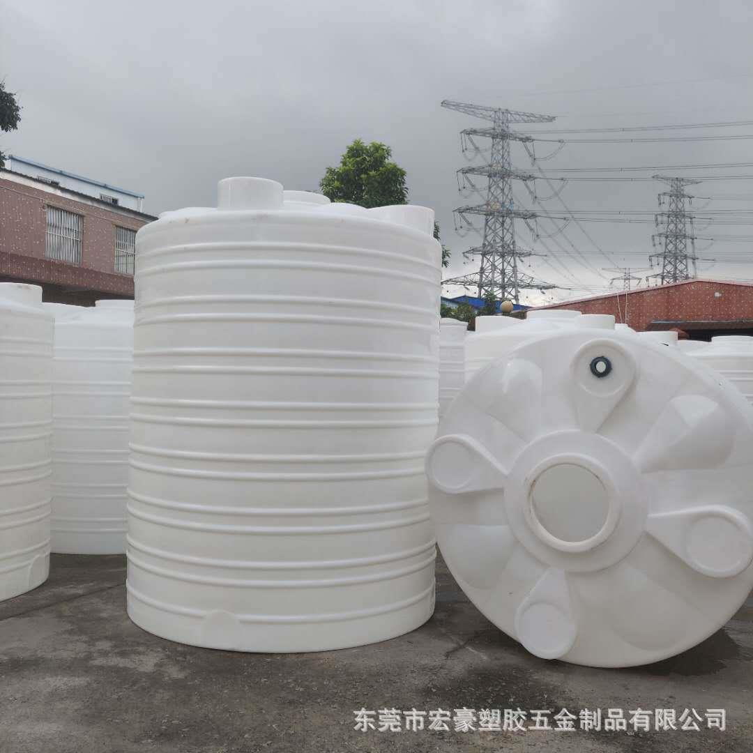10立方耐腐蚀抗氧化水塔立式白胶桶搅拌桶储罐溶药桶10吨储水罐 - 图2