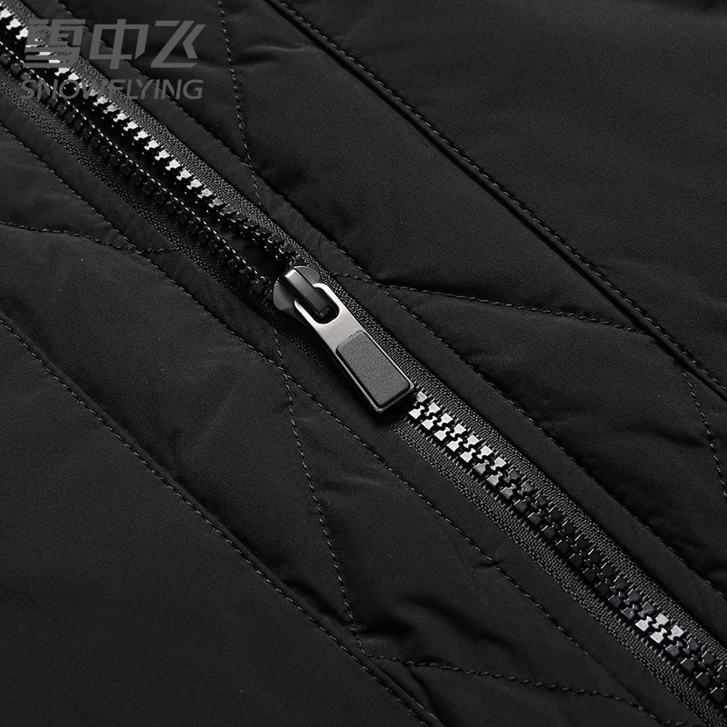 雪中飞羽绒马甲男2025冬季新款外穿中老年爸爸装坎肩保暖内胆背心,淘宝优惠券,粉丝福利购,淘宝优惠卷