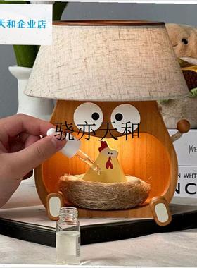 l夜灯可充电式台灯生日礼物朋友送礼新婚乔迁Q桌面装饰摆饰香薰灯