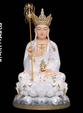 极速仿瓷观音佛像娑m婆三圣观世音菩萨南海观音菩萨如来地藏弥勒