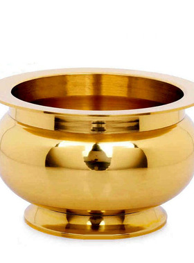 极速宝成佛具e套装供佛用品 家用 纯铜香炉居家供佛水果盘素面整