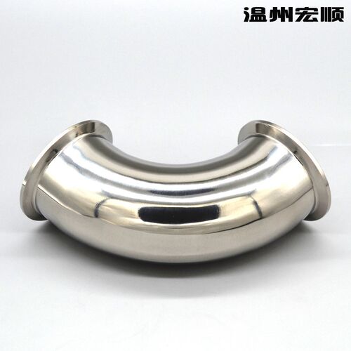 新品包邮30e4不锈钢夹头卡箍弯头90度抛光亮面快接快装弯头iso管 - 图2