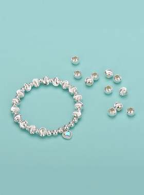 美芙仁S925银拉丝猫眼珠爆