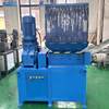 Large and small plastic wood double-shaft shredder metal scrap iron blue barrel head material tire garbage crushing chassis