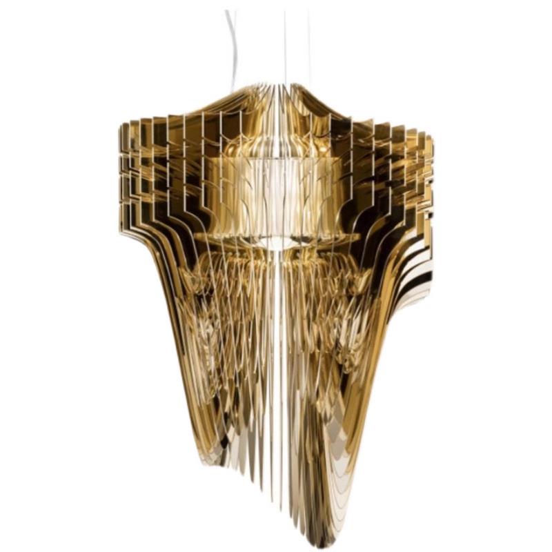 意大利slamp ARIA 设计师款轻奢创意欧式风格别墅楼梯间餐厅吊灯 - 图3