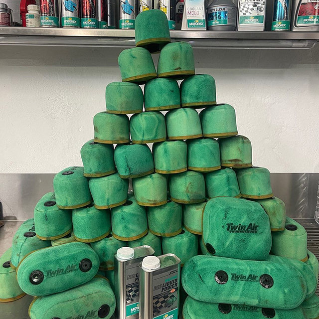 MOTOREX Motorcycle Swiss Air Filter Cleaner Air Filter Oil Sandproof Dustproof Waterproof Spray Special for Off-Road Motorcycles