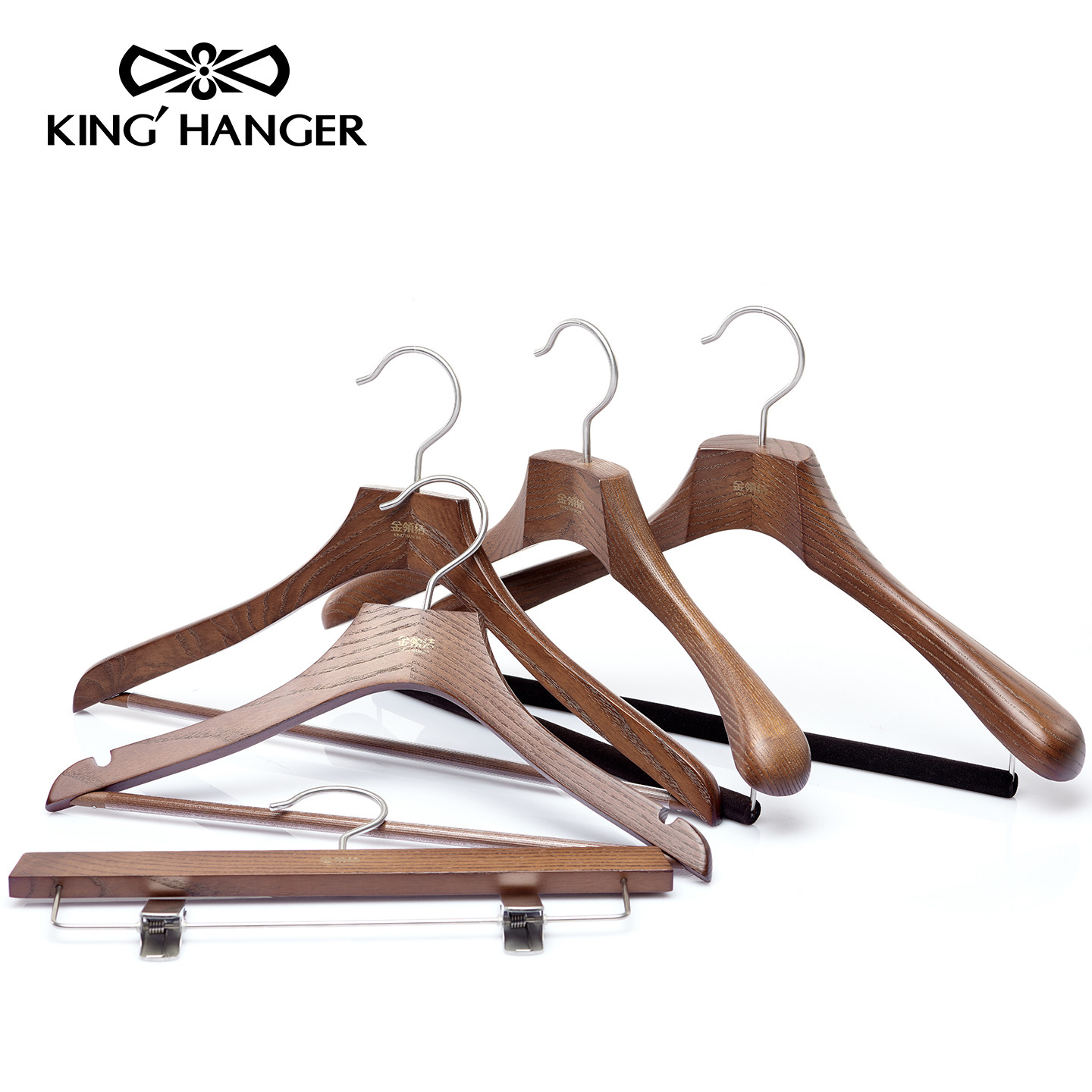 KH高端实木衣架高档衣帽间衣柜木质衣撑西服护型大衣宽肩无痕衣挂,淘宝优惠券,粉丝福利购,淘宝优惠卷