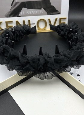 Kenlove发箍绢纱原创褶皱发饰