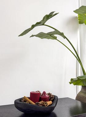 创意新年木质托盘香薰蜡烛套餐