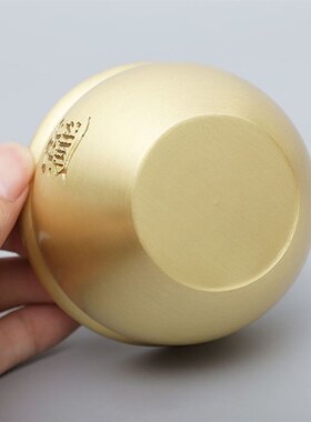 极速铜缸摆件黄铜缸招财缸聚宝盆黄铜水缸家用烟灰U缸黄铜工艺品