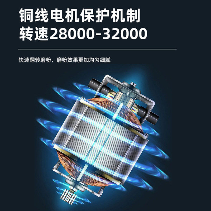 极速新研磨机家用超细小型搅破碎打粉机五谷杂粮磨U粉杯迷你电动,淘宝优惠券,粉丝福利购,淘宝优惠卷