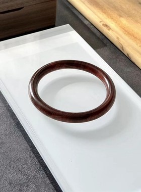 极速紫檀木手镯 女款圆条木质坠子L 美人条女款手镯子