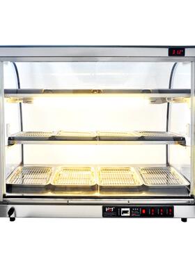 长才商用保温柜熟食展示柜食品保鲜柜加热台式保温箱