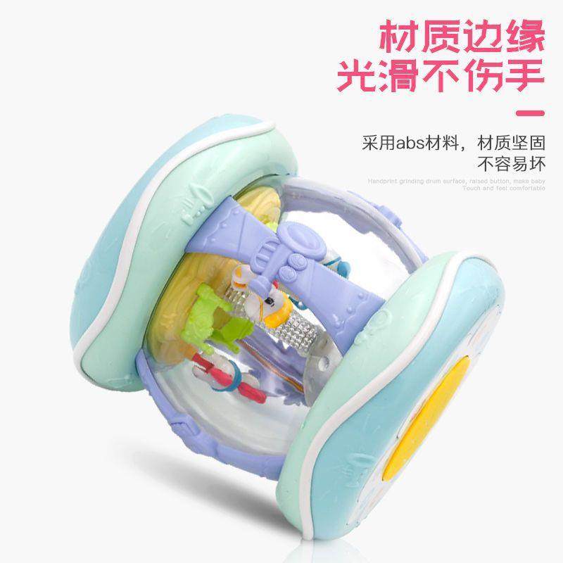 宝宝旋转木马手拍鼓音乐鼓加大号电动拍拍鼓儿童玩具鼓充电鼓早教,淘宝优惠券,粉丝福利购,淘宝优惠卷