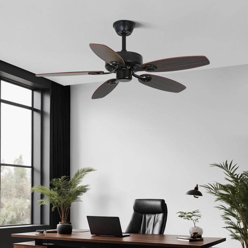 奥宏无灯吊扇复古木叶卧室中古风扇灯客厅餐厅铁叶商用工业电风扇,淘宝优惠券,粉丝福利购,淘宝优惠卷