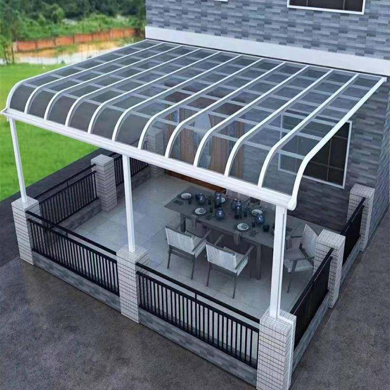 铝合金雨棚户外防雨别墅阳光棚定制家用PVC耐力板雨篷窗户门头,淘宝优惠券,粉丝福利购,淘宝优惠卷