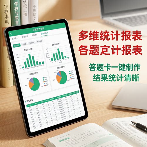 焱图网上阅卷系统学校批改扫描仪中小学云阅卷平台中职校园版A3答题卡客观题主观题试卷联考高效操作全流程 - 图2