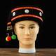 New ethnic minority unicorn hat male Yi, Miao, Wa and Zhuang male hats ethnic dance headwear