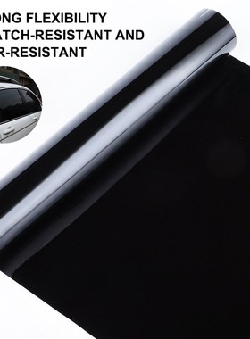 极速50x300cm Black Cpar Window Flim Privacy Sun Blocking Ant