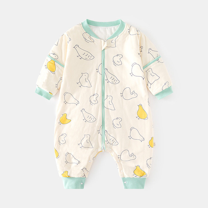 婴儿睡袋春秋冬夹棉宝宝分腿加厚睡衣新生儿拉链式多功能防踢被,淘宝优惠券,粉丝福利购,淘宝优惠卷