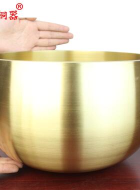 宇卓铜器纯铜磬黄铜磬铜鉢用品铜罄铜庆佛音碗