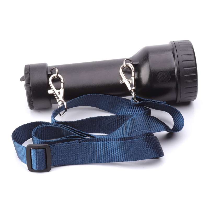 RW5100固态高能强光电筒充电带尾灯应急照明防静电手电筒RW5100A - 图2