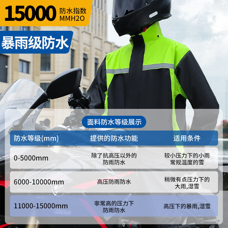 分体雨衣雨裤套装男时尚骑行男款专用摩托车雨衣防暴雨防雨服,淘宝优惠券,粉丝福利购,淘宝优惠卷