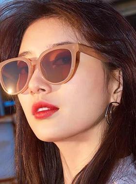 新款刘亦菲许同款墨镜女塑料牙