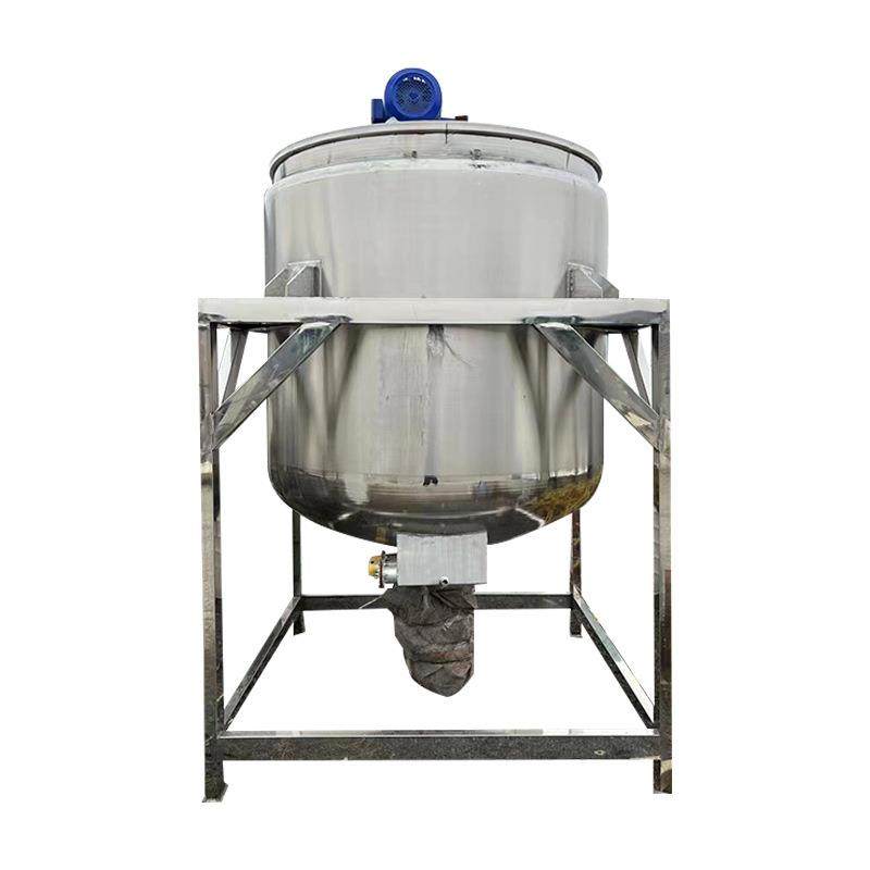 立式二手不锈钢搅拌罐 6吨单层乳化罐洗衣液生产不锈钢搅拌设备,淘宝优惠券,粉丝福利购,淘宝优惠卷