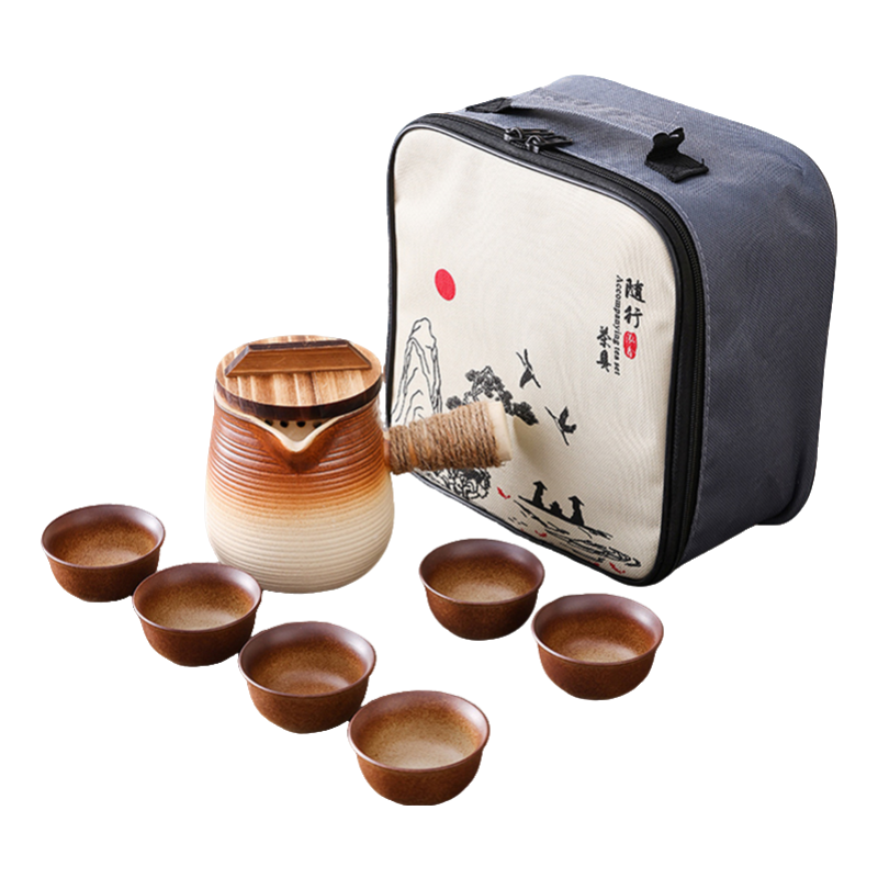 围炉煮茶器具全套罐罐茶烤奶煮茶壶烧水壶陶壶茶杯套装便携旅行包,淘宝优惠券,粉丝福利购,淘宝优惠卷