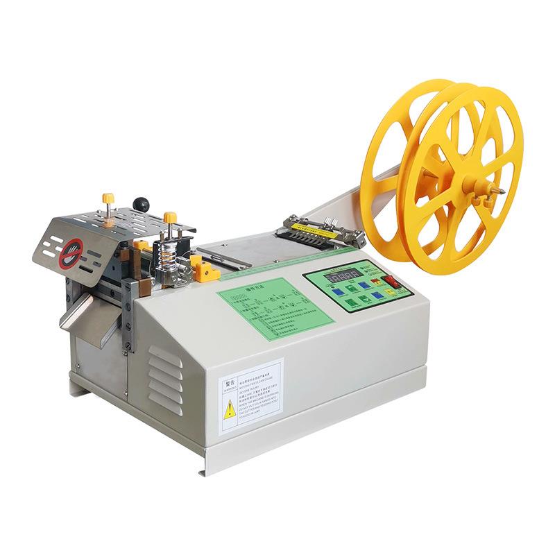 全自动电脑热缩套管切管机硅胶管裁切机剪橡胶软管商标冷热切带机 - 图3