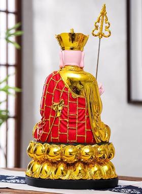 极速l1寸地藏王萨l 16寸本 树脂佛菩像地藏菩萨像192寸地藏王愿平