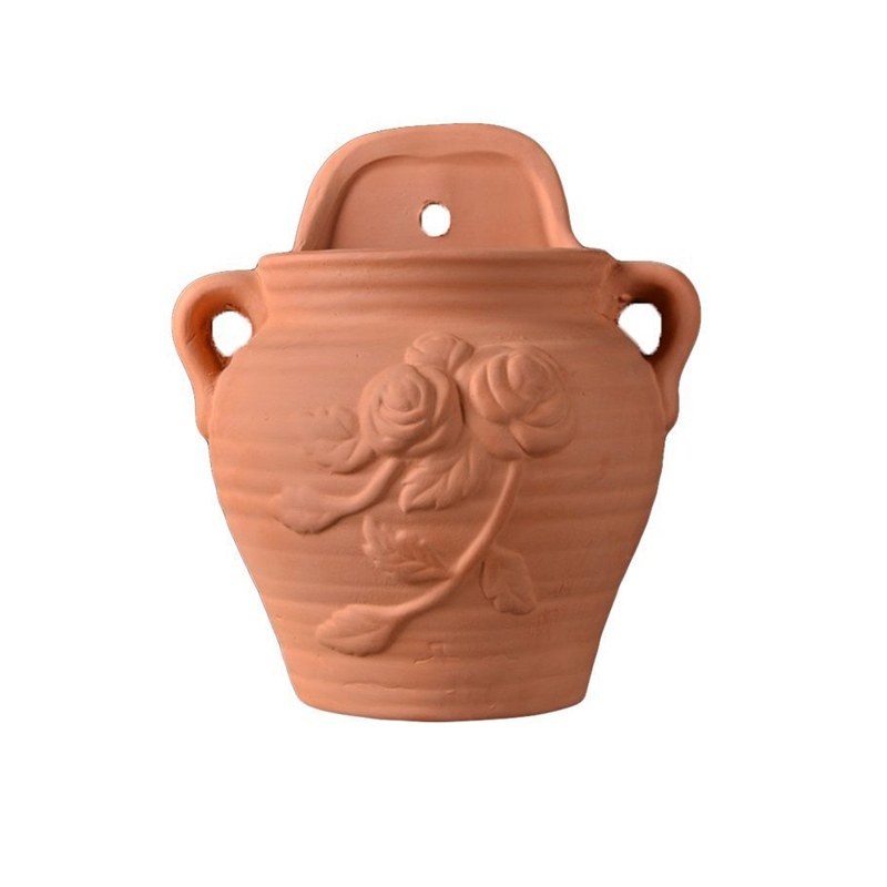 极速挂壁花盆吊兰盆花盆悬挂式红陶花盆吊篮垂吊绿植Y园艺泥瓦盆,淘宝优惠券,粉丝福利购,淘宝优惠卷