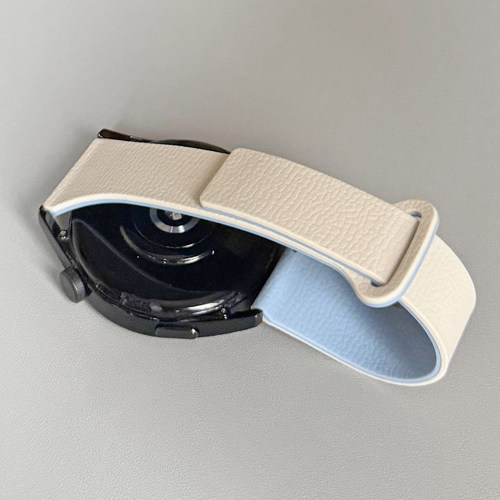 壳里斯iwatch表带S11小蛮腰荔枝纹硅胶磁吸SE3适用S10苹果applewatch华为GT6手表FIT4红米watch5小米9pro新款 - 图3