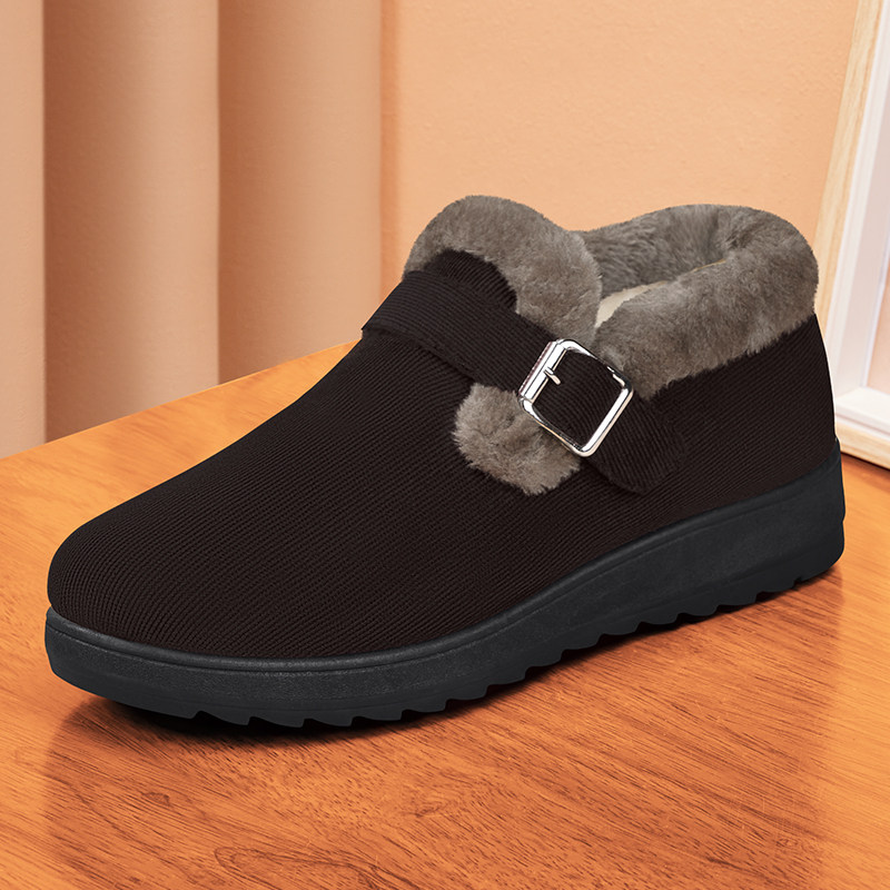 老北京棉鞋女冬季加绒2025新款防滑保暖妈妈鞋软底中老年老人布鞋,淘宝优惠券,粉丝福利购,淘宝优惠卷