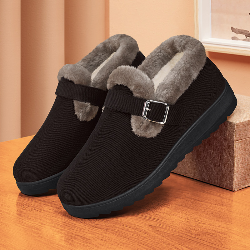 老北京棉鞋女冬季加绒2025新款防滑保暖妈妈鞋软底中老年老人布鞋,淘宝优惠券,粉丝福利购,淘宝优惠卷