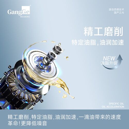 轴承型号大全6307 6308 6309 6310 6311 6312 6313Z RS深沟球轴承 - 图3
