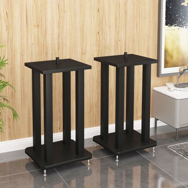 Audio tripod home professional speaker stand fever hifi audio and video equipment rack floor-standing bookshelf desktop audio stand