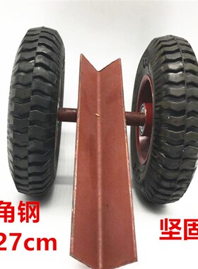 大理石小推车石材推板轮子万向轮重型实心橡胶手推板搬运车包邮