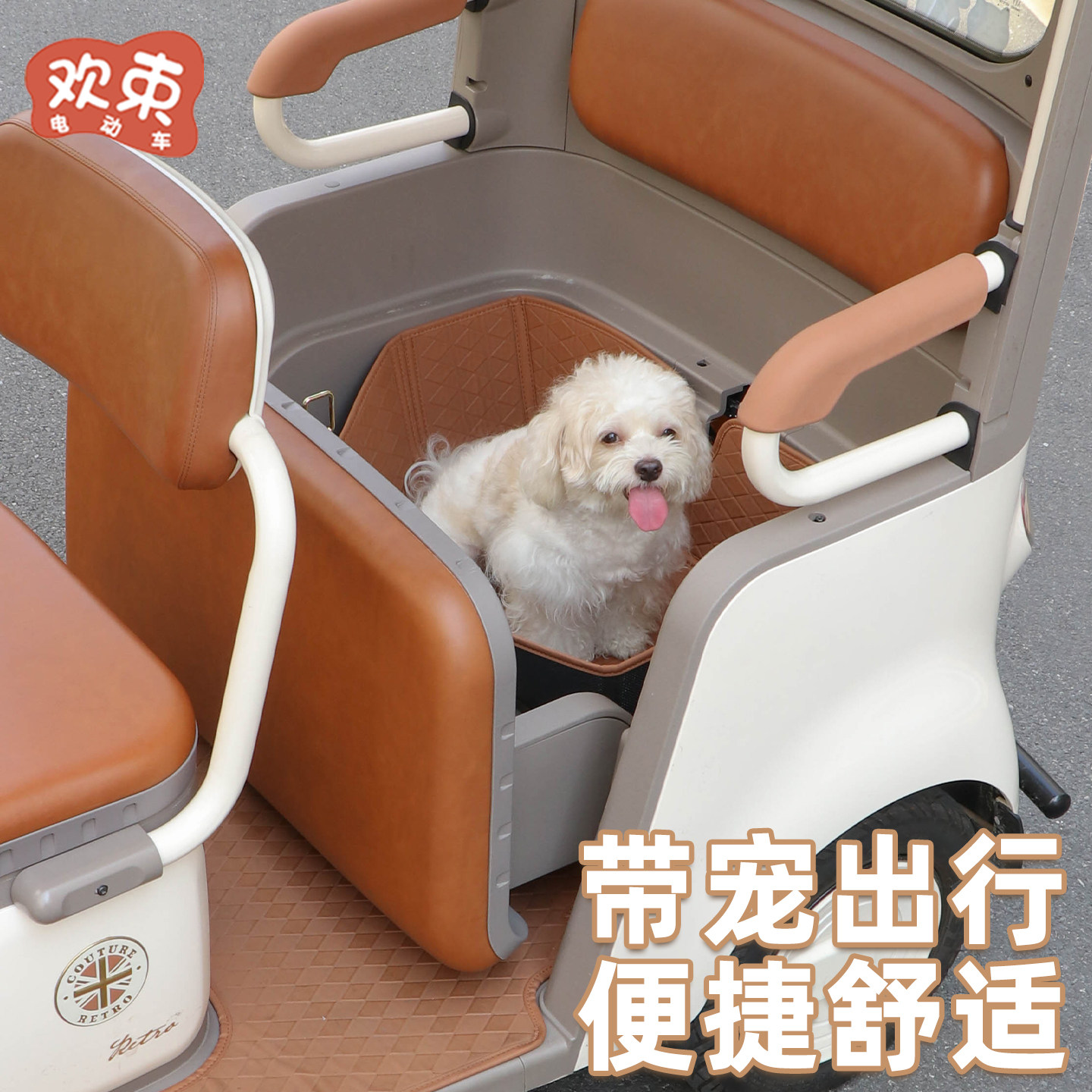 适用于雅迪CL12尾箱宠物垫后座储物箱垫放宠物尾箱垫猫猫狗狗内胆 - 图0